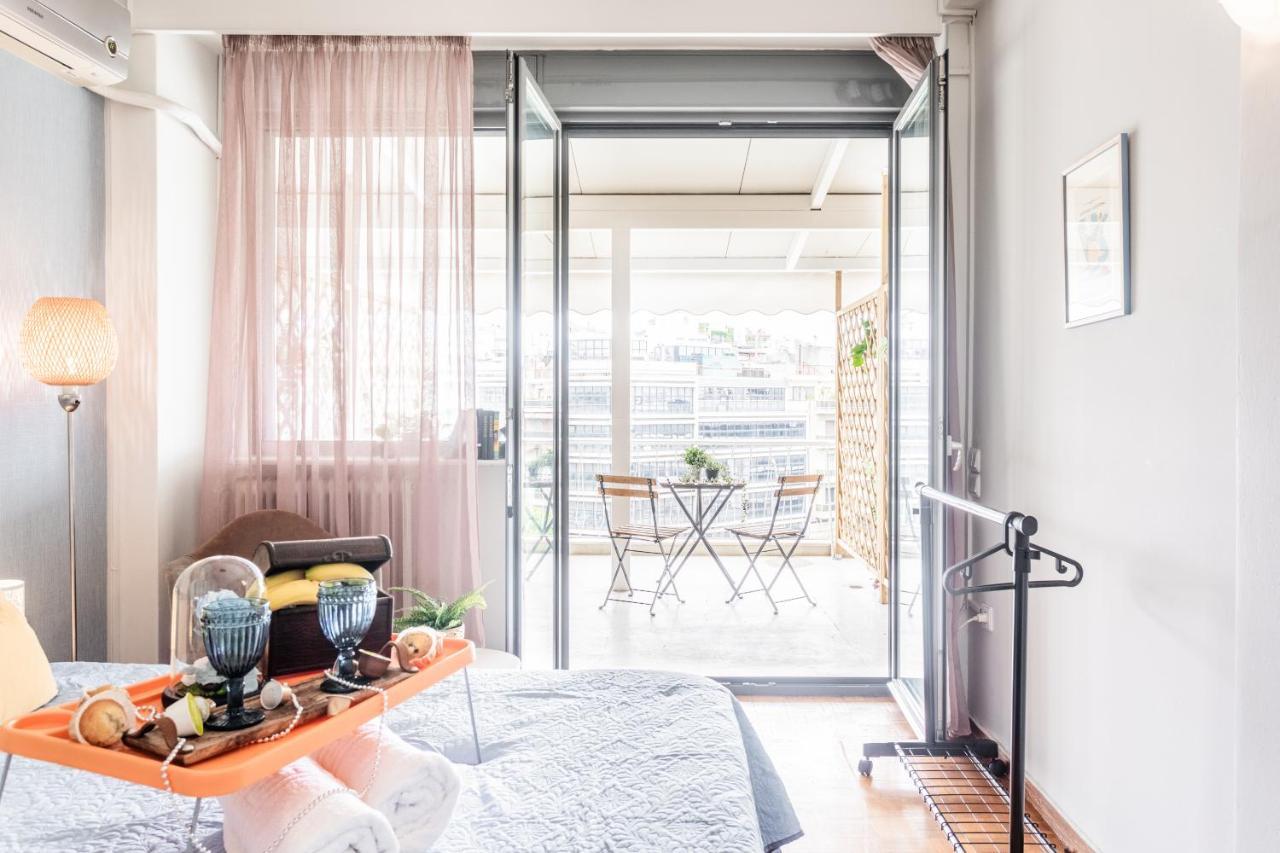 Beautiful City Rooms Close To Acropolis Atenas Exterior foto